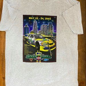 Vintage NASCAR Graphic T-Shirt Speed Street 2003